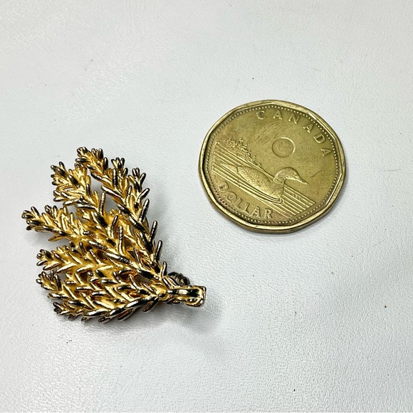 Vtg Danish Sterling Silver Brooch Pin Flora Danica Denmark - Picture 2 of 5